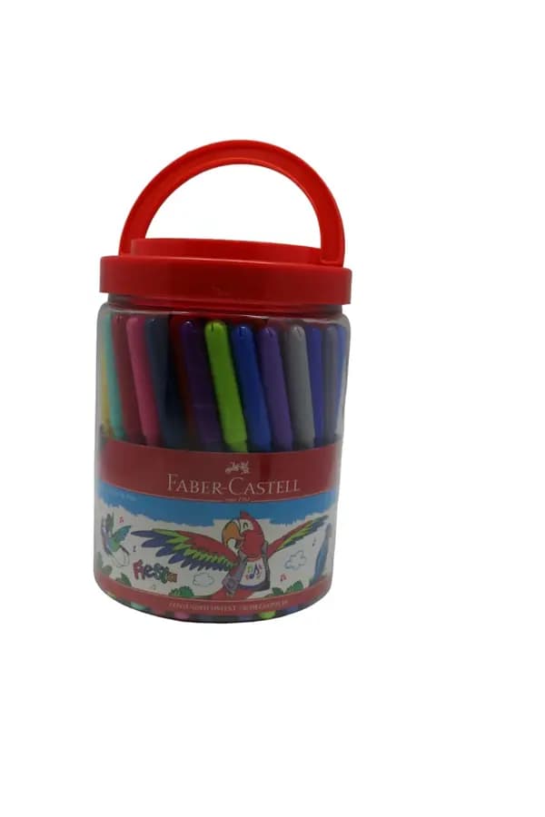 MARCADOR FABER C. X 100COL FIESTA BALDE