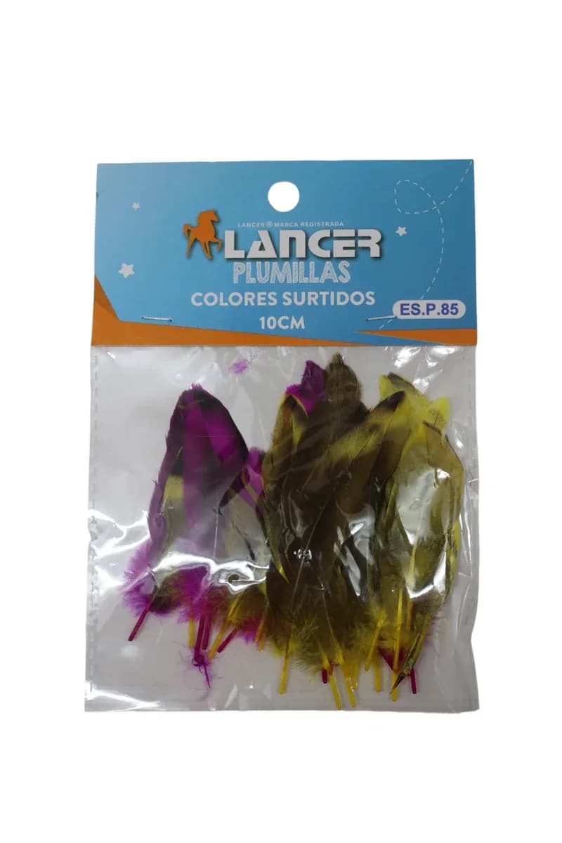 PLUMILLAS LANCER ES.P.85 COLRES SURTIDOS 10CM