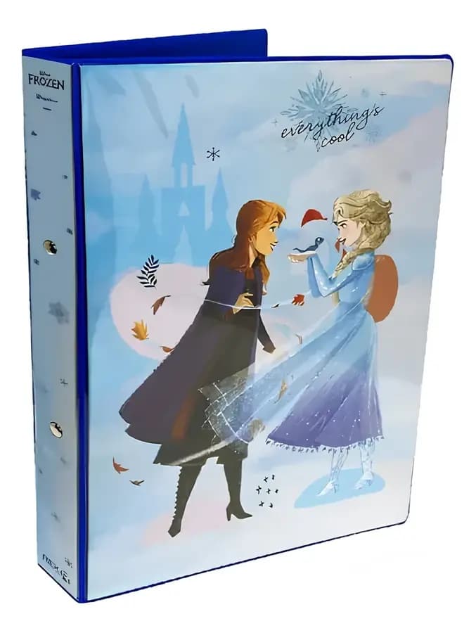 CARPETA 2 ANILLOS IDEAL FROZZEN 0866
