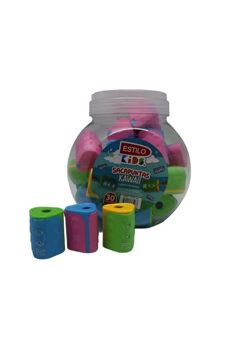SACAPUNTA ESTILO KAWAII 1 SERVICIOS C/DEP PLAST
