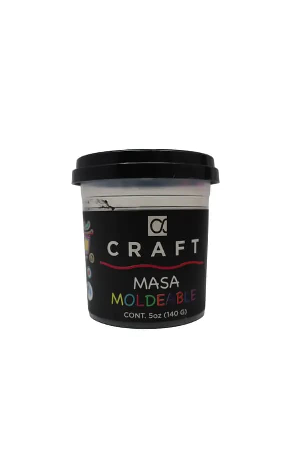MASA MOLDEABLE CRAFT 140GR NEGRA