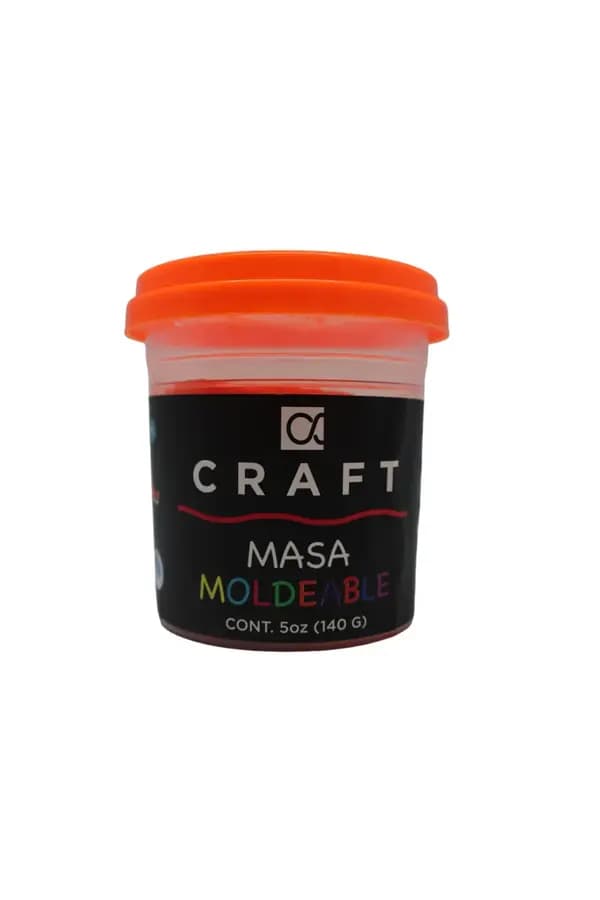 MASA MOLDEABLE CRAFT 140GR NARANJA