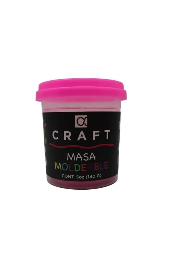 MASA MOLDEABLE CRAFT 140GR ROSADA
