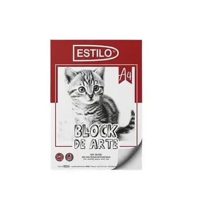 BLOCK DE ARTE ESTILO INEN X 24H 160GR 10107159