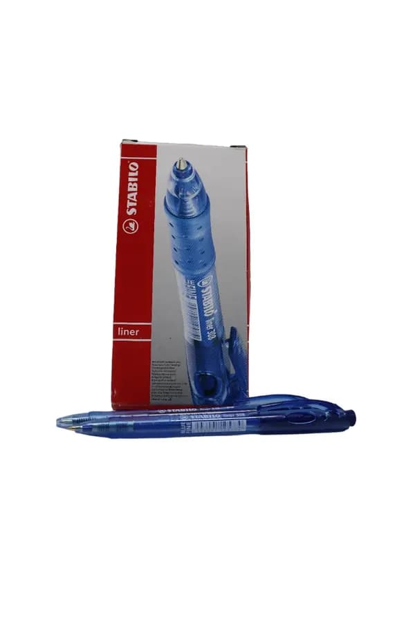 UNIDAD ESFERO STABILO RETRACTIL 308 AZUL