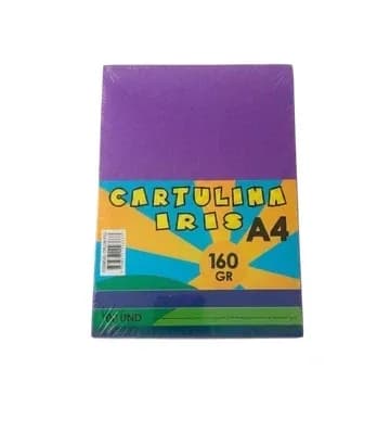 CART. INEN IRIS X 100UN MORADA 160GR