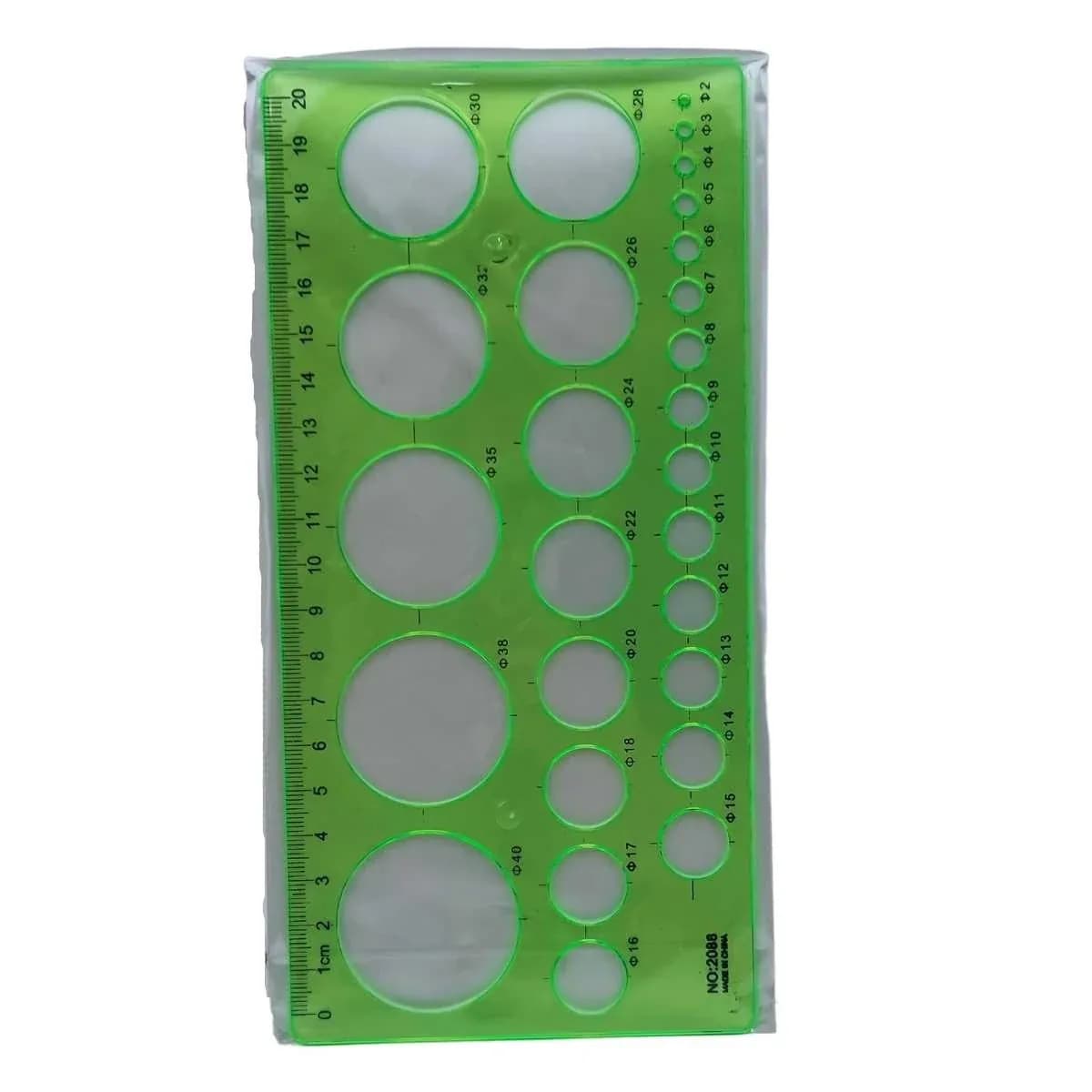 PLANTILLA CIRCULOS JEFF JF.RE.303 20CM