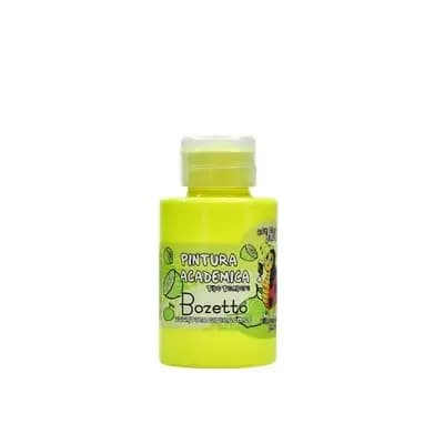 TEMPERA ACADEMICA 120ML FLUOR VERDE LIMON
