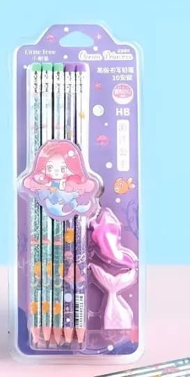 LAPIZ X 10UN LITTLE TREE OCEAN PRINCES HB 11004-E