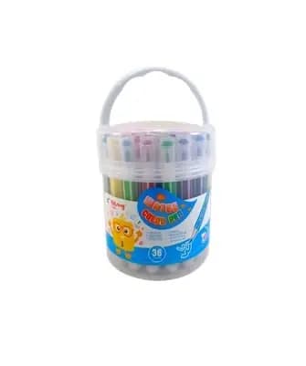 MARCADOR MINI YALON X 12COL LAVABLE PINCEL C/SELLO