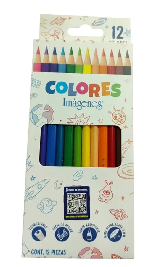 PINTURA IMAGENES X 12COL GRANDE TRIANGULAR