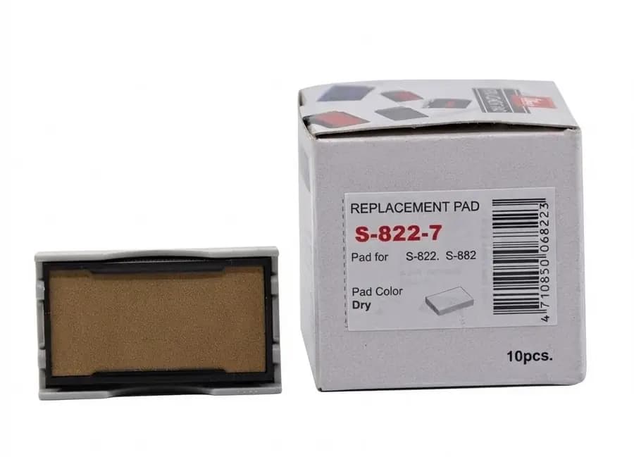 REPUESTO ALMOHADILLA 822-7 SIN TINTA