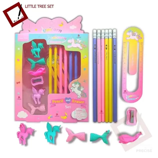 SET LAPIZ C/ BORR LITTLE TREE CONSTRUCTION 8021-E