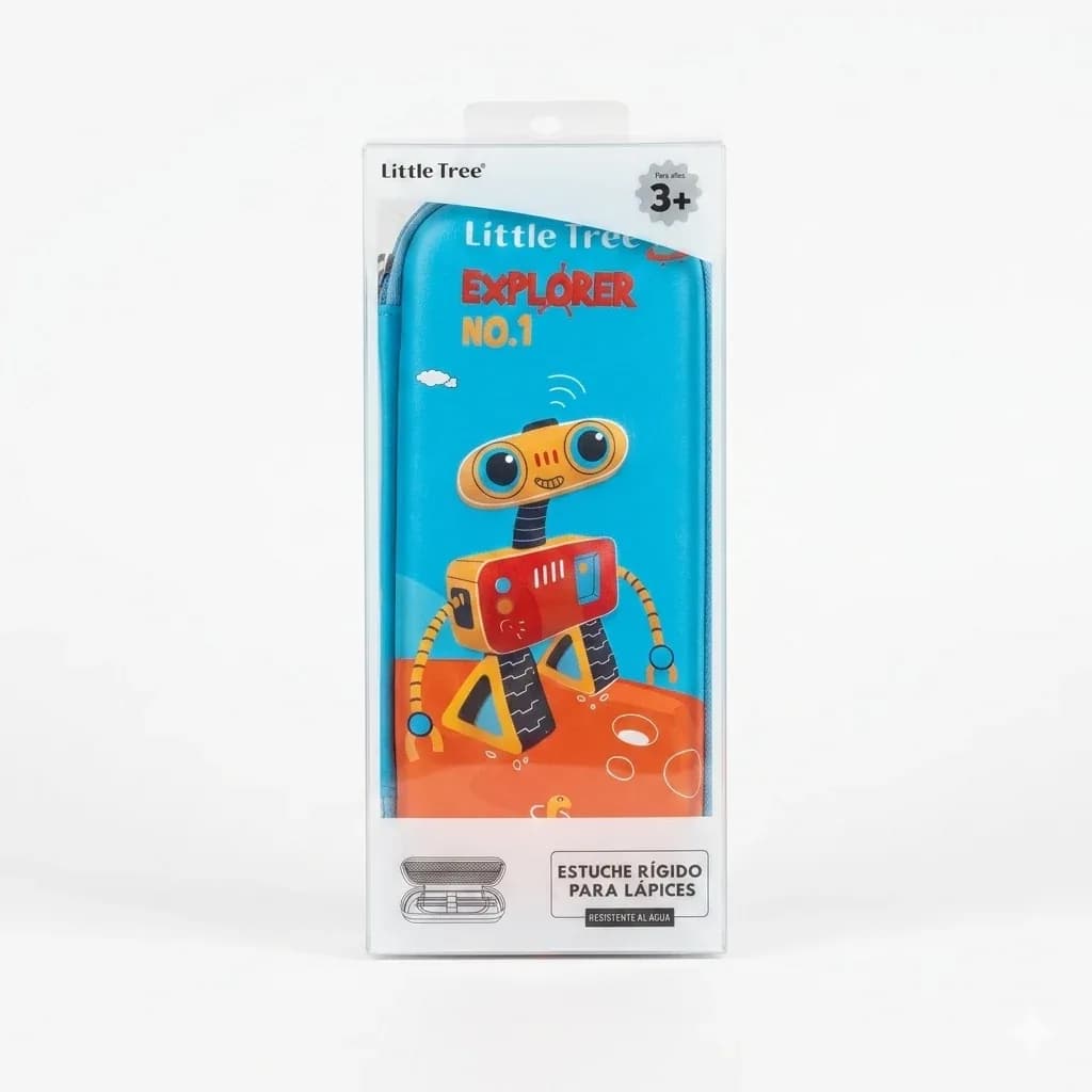 CARTUCHERA LITTE TREE EXPLORER 803045-E DOB/ALMAC.RIGIDO