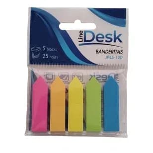 BANDERITAS IDEAL X 120H C/REGLA 20941