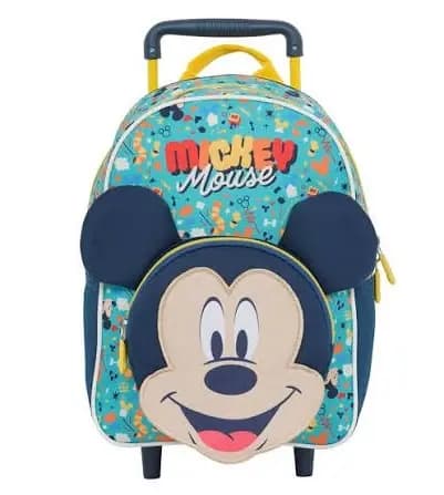 MOCHILA RUEDA PRE ESCOL DWP176545-TQ MICKEY