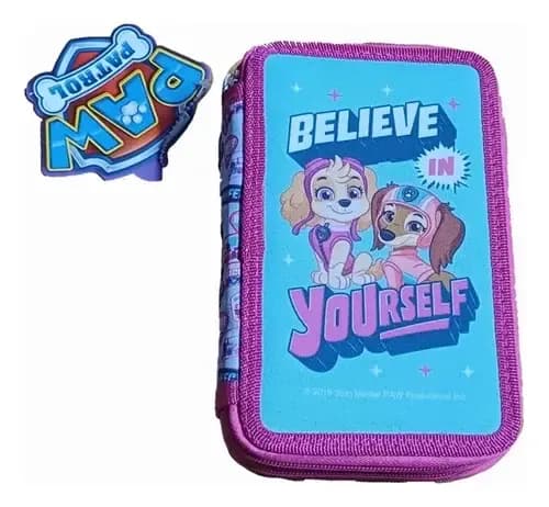 CARTUCHERA MOZIONI 3 SERV EPT176709-FC PAW PATROL