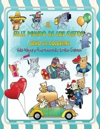 LIBRO COLOR LANDIA EL MUNDO DE LOS GATOS 62619