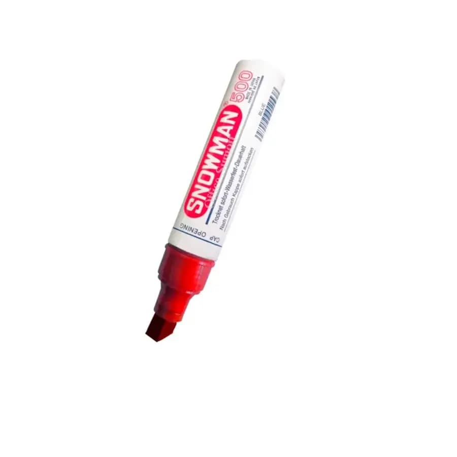 MARCADOR SNOWMAN RBG RECARGABLE ROJO P/RED