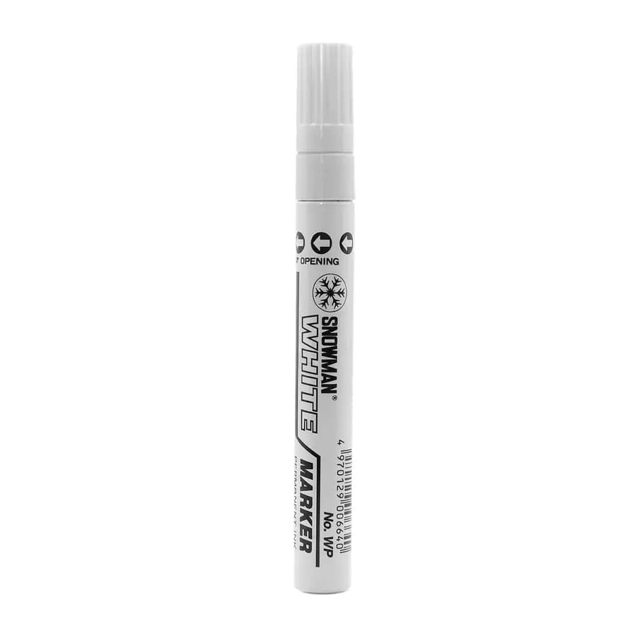 MARCADOR SNOWMAN WP PERMANENTE WHITE PG
