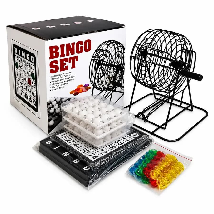 BINGO SET 150 TOKEN MARKERS