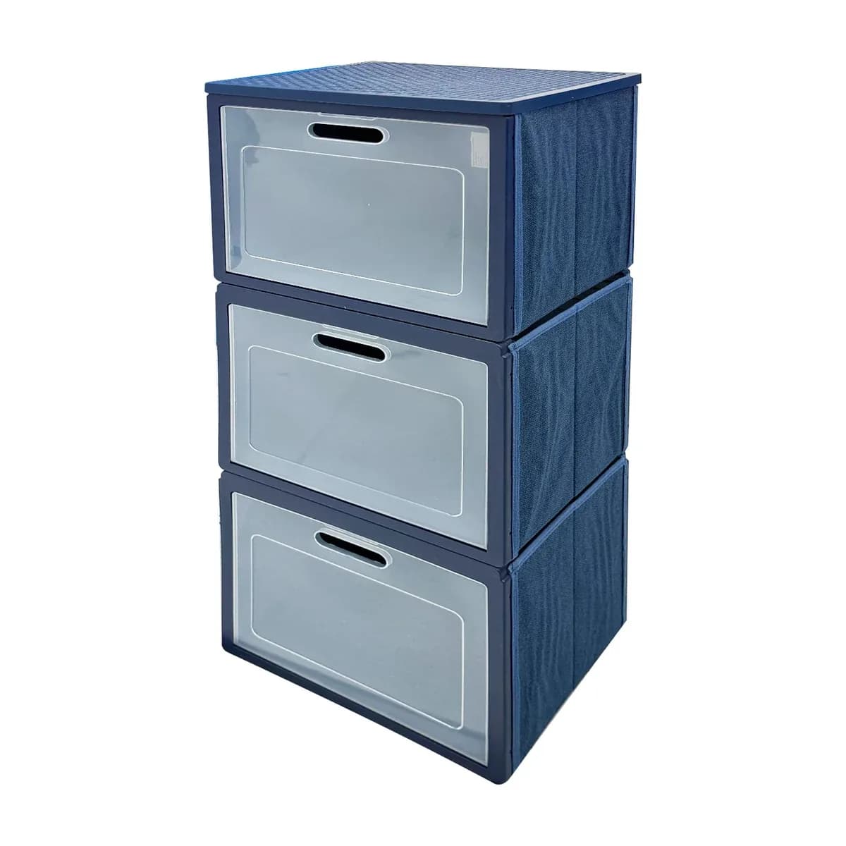 CAJA REGALO AZUL X 3