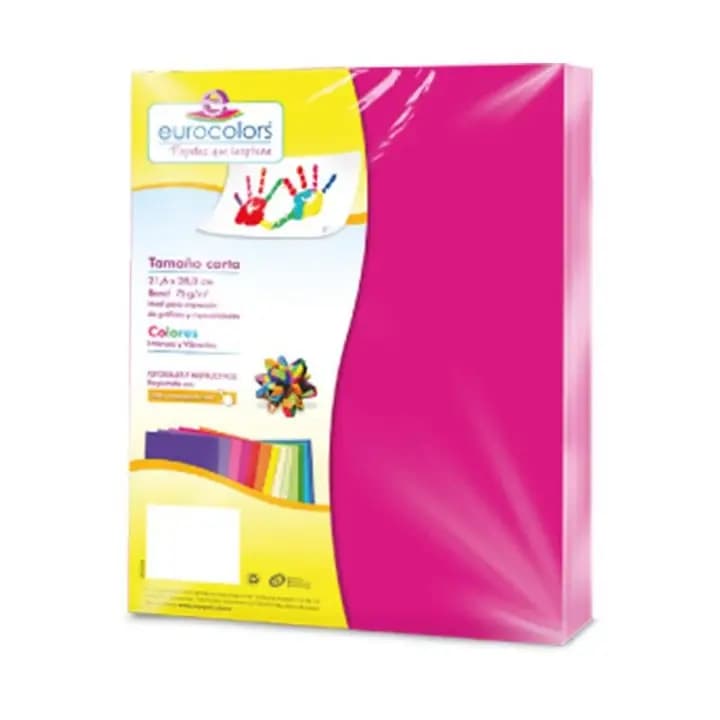 FUNDA PAPEL BOND 70GR INEN ROSADO X 100UN 709