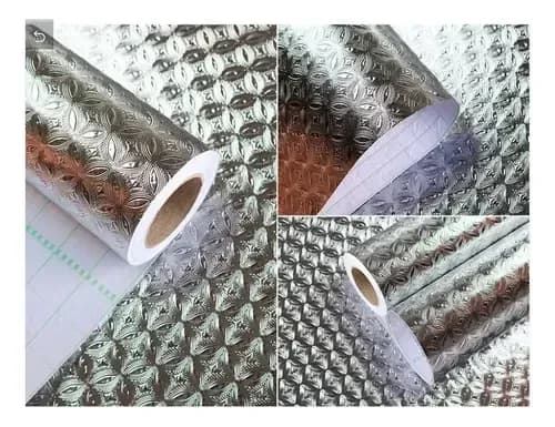 PLIEGO PAPEL 50X70 ALUMINIO PLATEADO 80GR