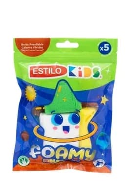 FOMIX MOLDEABLE ESTILO SURTIDO X 5COL 50GR