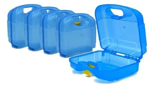 LONCHERA TUFFEX PLAST. INFANTIL TP509 CUAD.