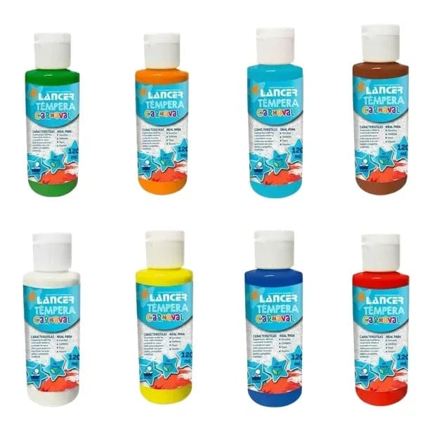 TEMPERA LANCER 250ML ROJA
