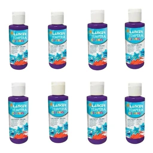 TEMPERA LANCER 250ML MORADA