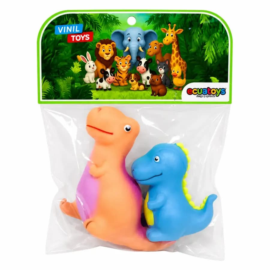 LEGO DINOSAURIO CAUCHO CHILLONES X 2PZ 8620