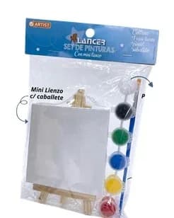 LIENZO MINI SET C/PINTURAS PA.119
