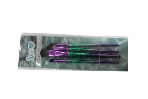 PINCEL LOVE X 4UN 50631 MULTIPROPOSITO
