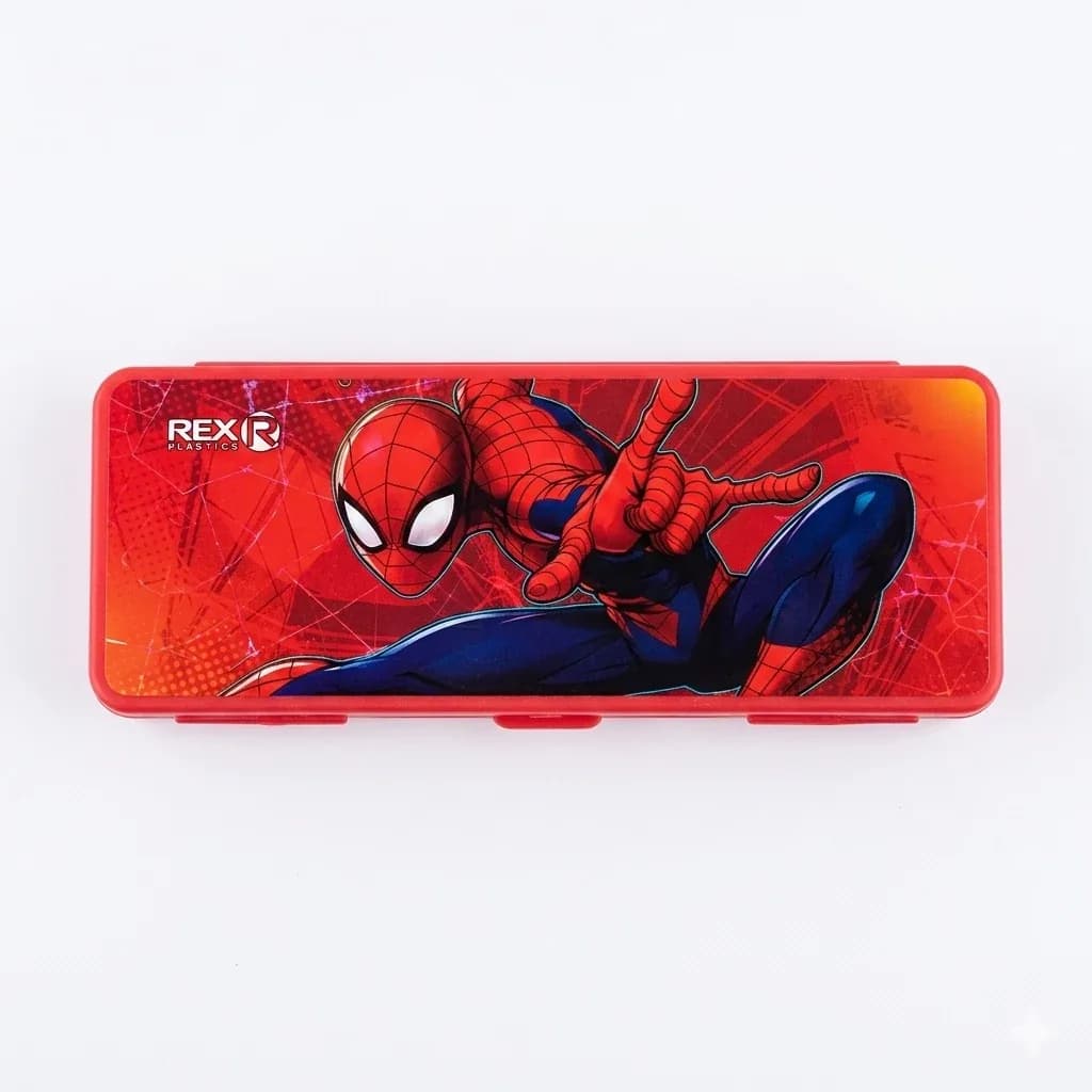 CARTUCHERA REX PLAST. DOBLE SPIDERMAN 3041
