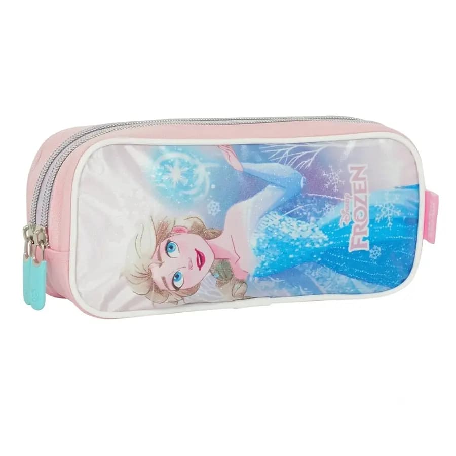 CARTUCHERA REX PLAST. DOBLE FROZEN 3003