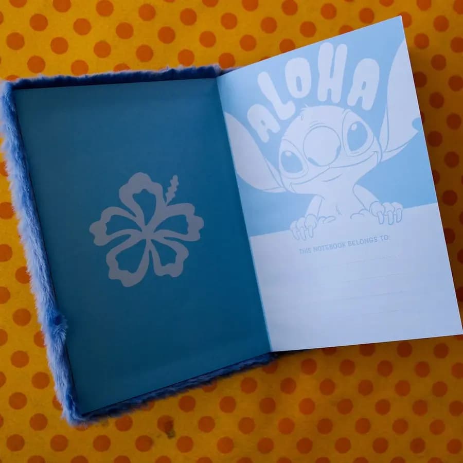 SET REGALO IDEAL LIBRETA+PLUMA 80H STITCH 1825