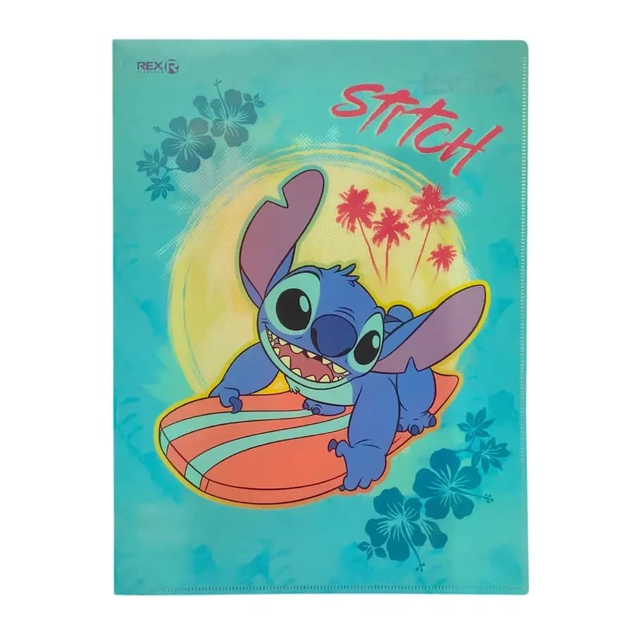 FOLDER PLASTICO REX INEN STITCH 2594