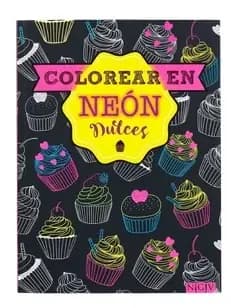 LIBRO COLOREAR EN NEON DULCES 694-7
