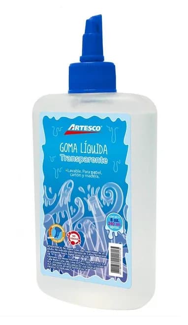 GOMERO ARTESCO TRANSPARENTE 8OZ. LAVABLE