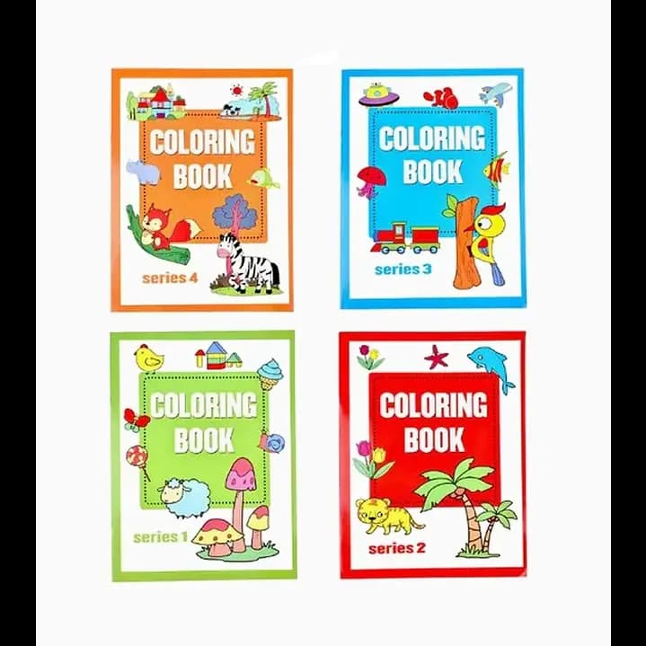 LIBRO COLOURING BOOK HT-015 HT-016