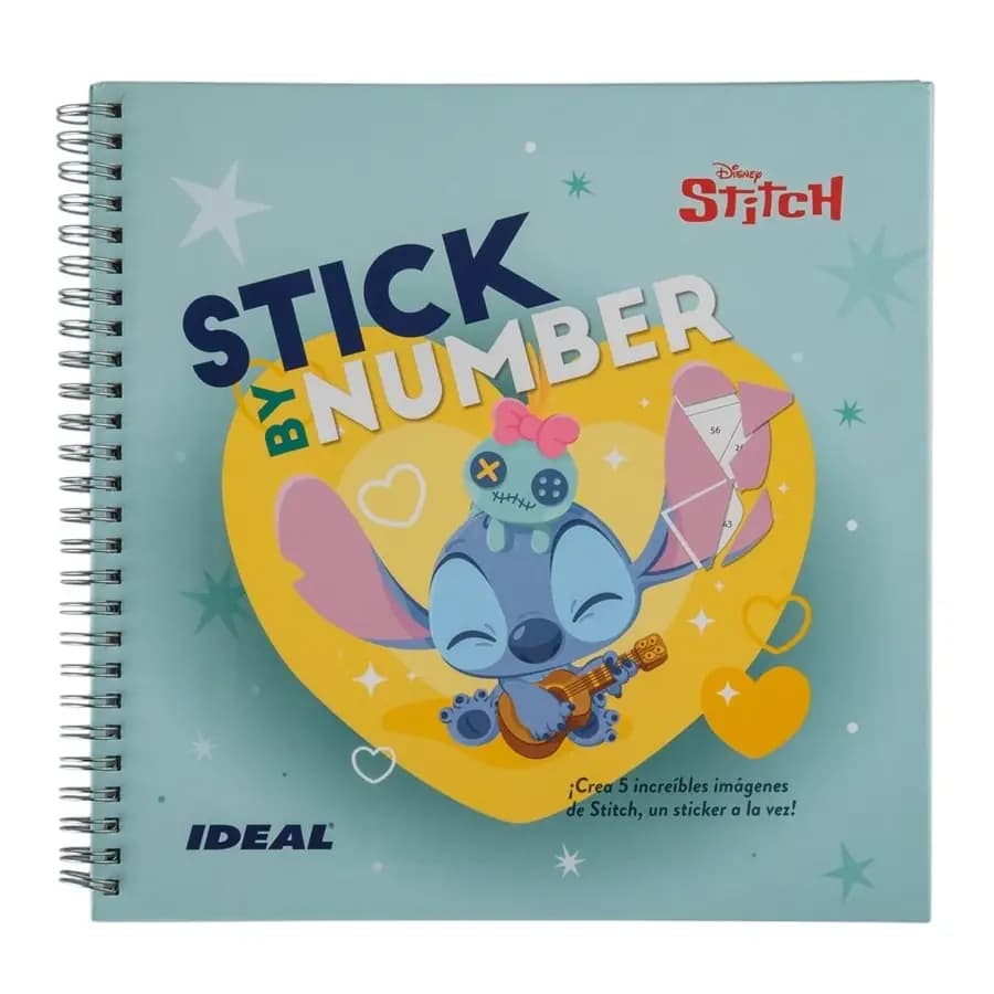 LIBRETA IDEAL STICK BY NUMBER STITCH P/DURA