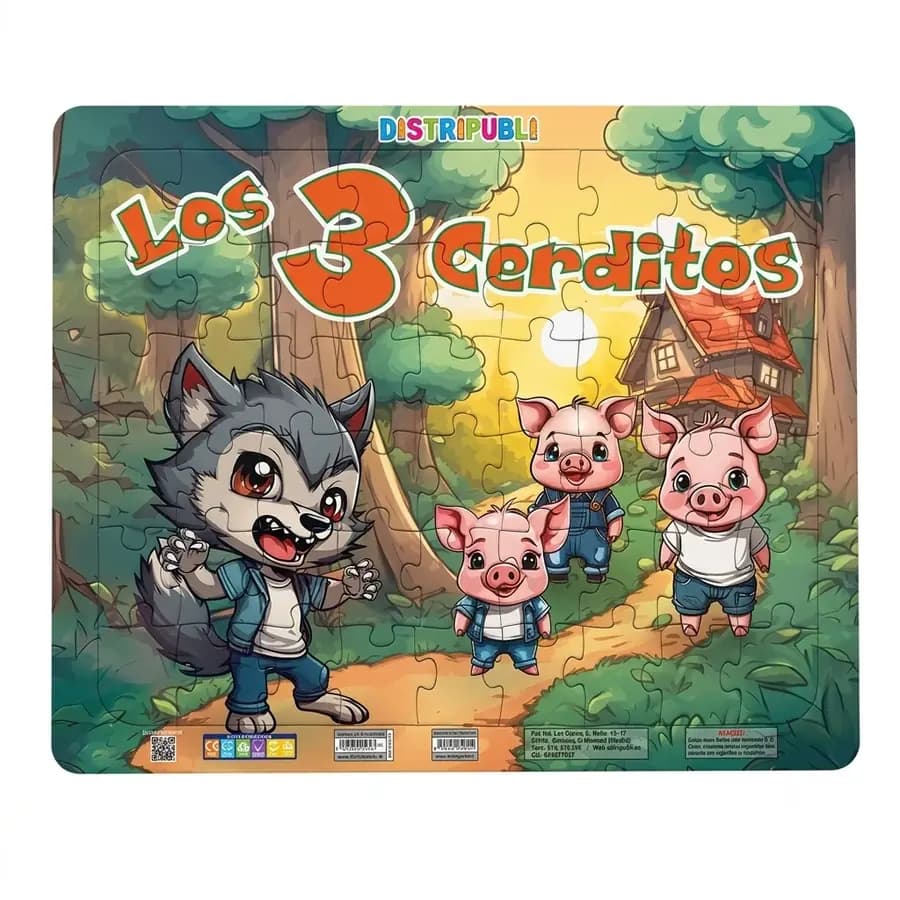 ROMPECABEZAS DISTRIPUBLI X 54PZ CARTON