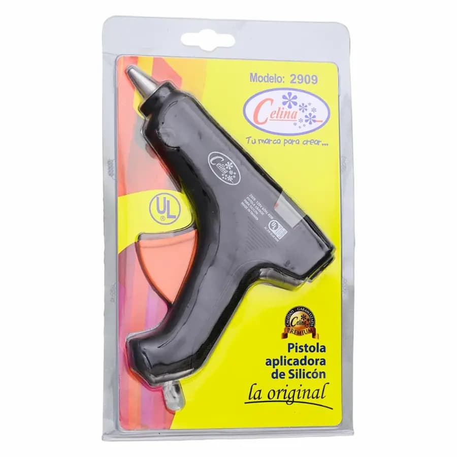 PISTOLA SILICON CELINA P FINA RECARG. C/LINTERNA