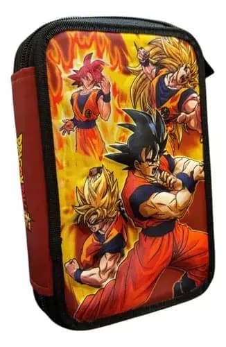 CARTUCHERA 3 SERV  EPT179309-AZ  DRAGON BALL Z