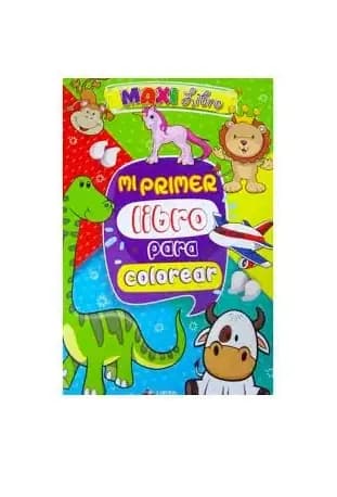 LIBRO MAXI MI PRIMER LIBRO P/COLOREAR VETA 7011