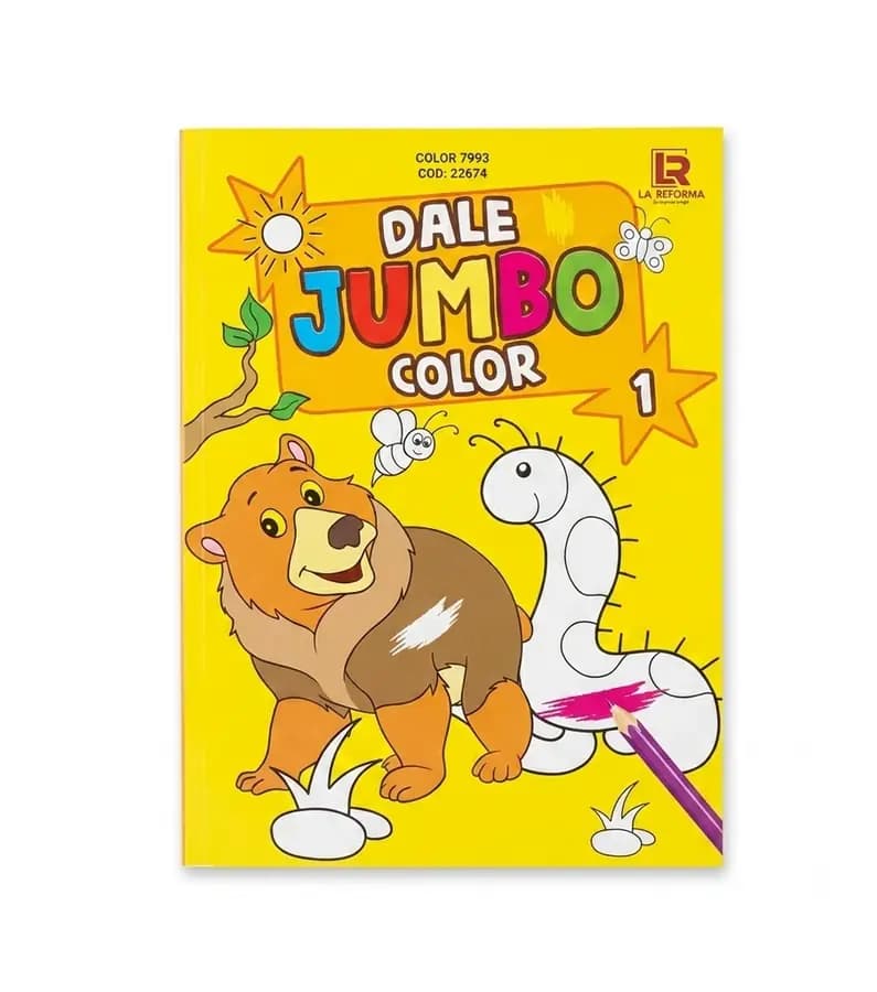 LIBRO DALE JUMBO COLOR 7993