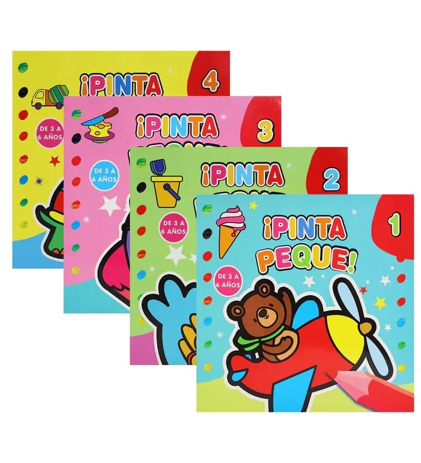 LIBRO PINTA PEQUE VETA 8105