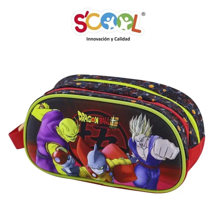 CARTUCHERA 3 SERV DRAGON BALL Z DPT179432-VD